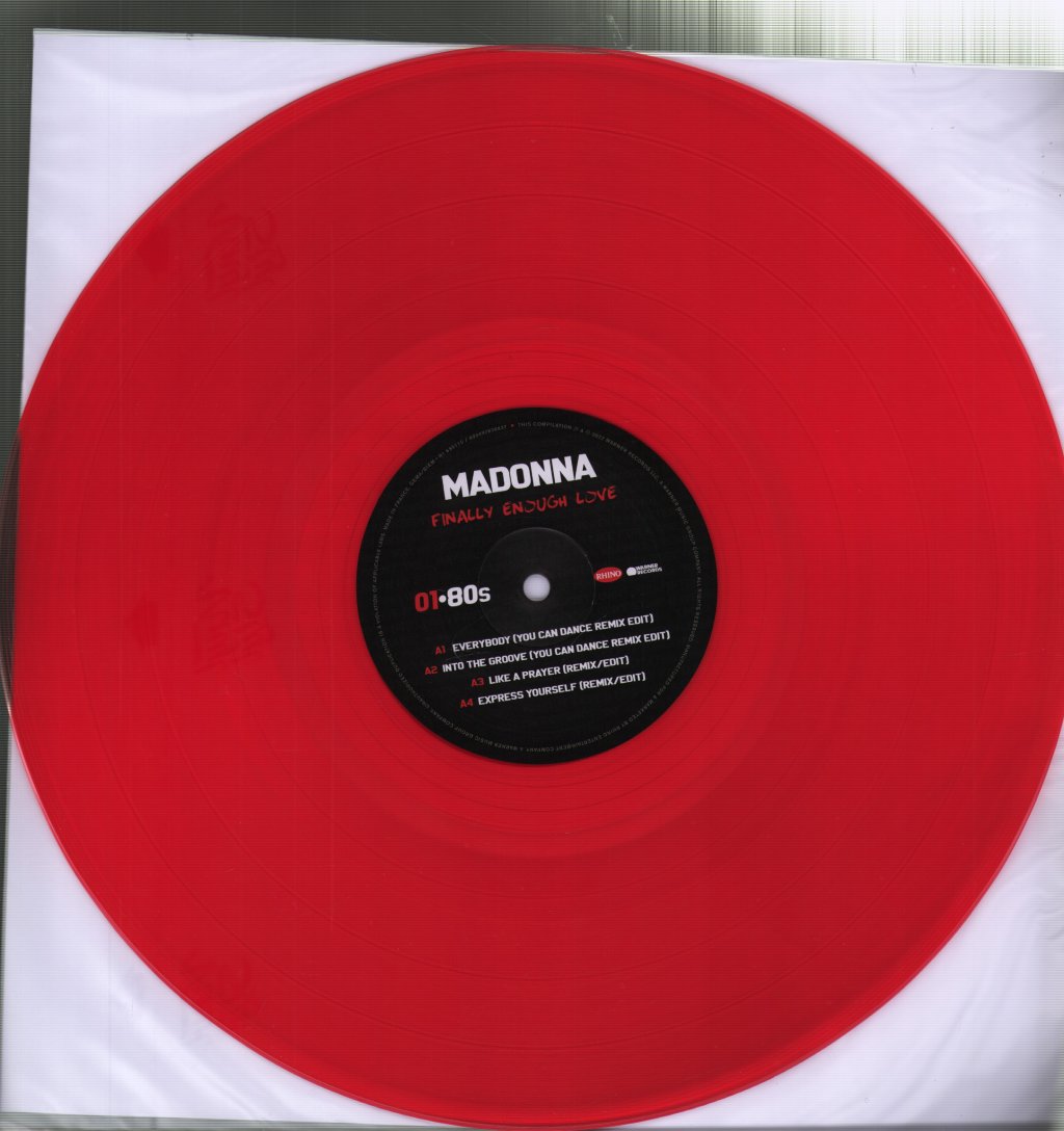 Madonna - Finally Enough Love - Double Lp