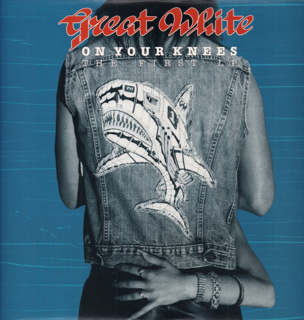 Great White - On Your Knees the first lp - Lp