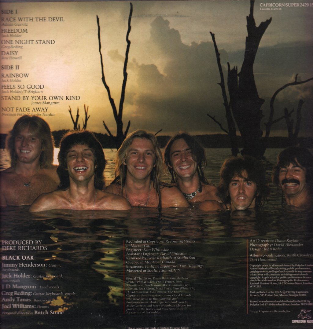 Black Oak - Race With The Devil - Lp