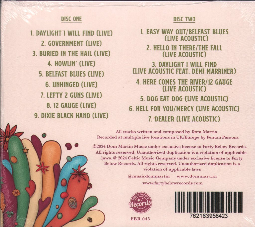 Dom Martin - Buried Alive - Double Cd
