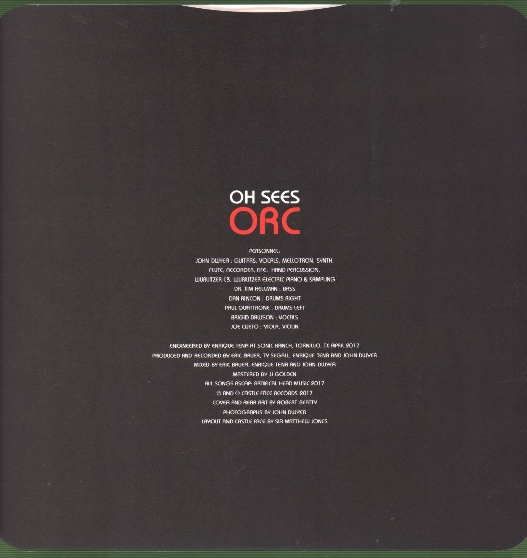 Thee Oh Sees - Orc - Double Lp