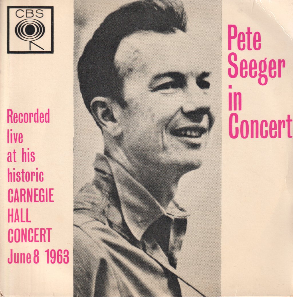Pete Seeger - In Concert - 7 Inch