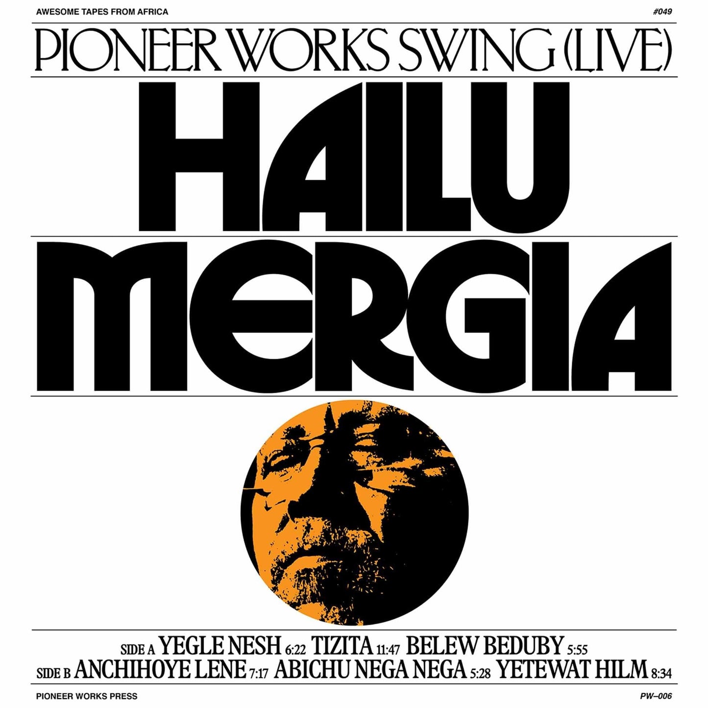 Hailu Mergia - Pioneer Works Swing (Live) - Cd