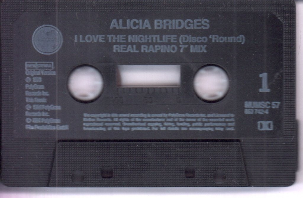 Alicia Bridges - I Love The Nightlife (Disco 'Round) - Cassette