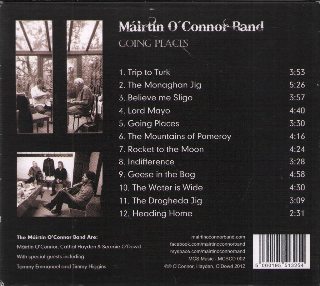 Mairtin O'connor Band - Going Places - Cd