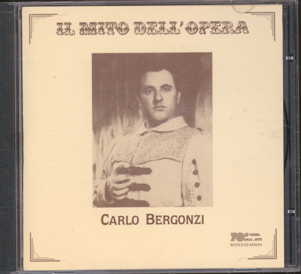 Carlo Bergonzi - Carlo Bergonzi - Cd