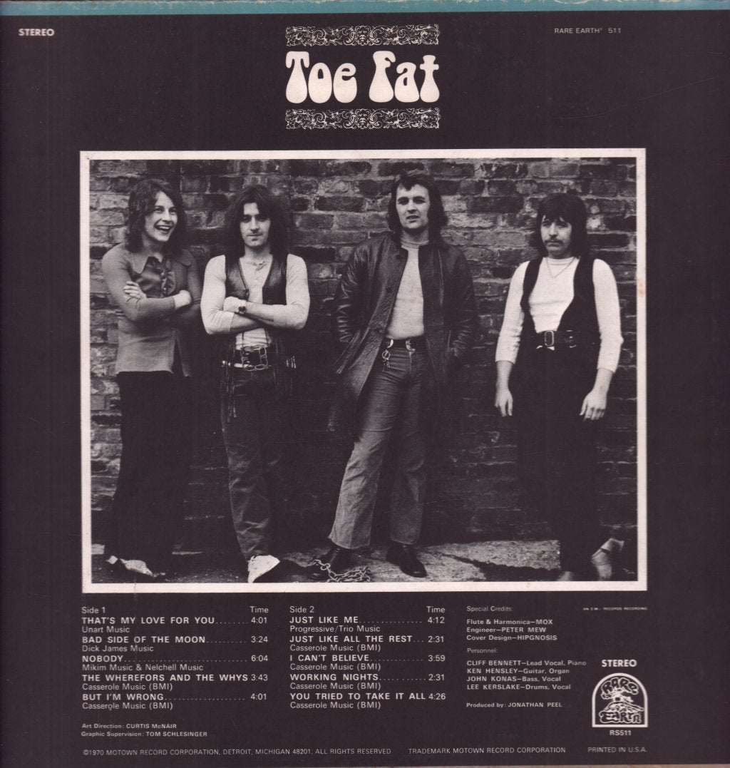 Toe Fat - Toe Fat - Lp