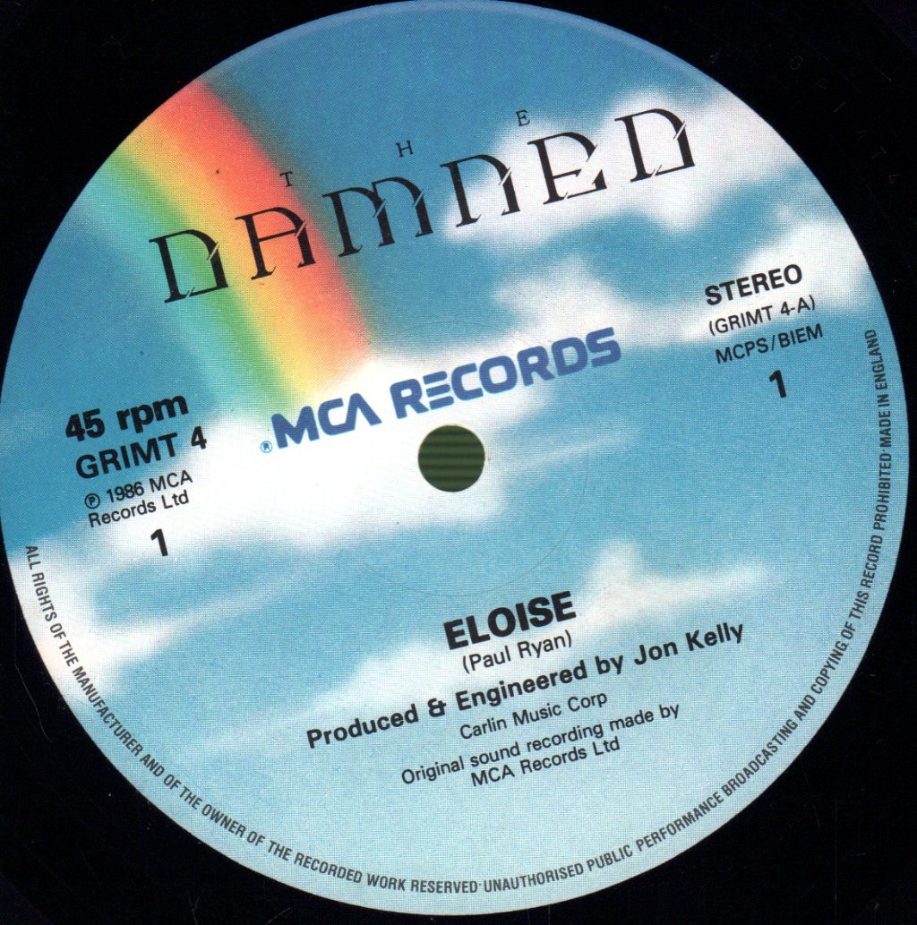 Damned - Eloise - 12 Inch