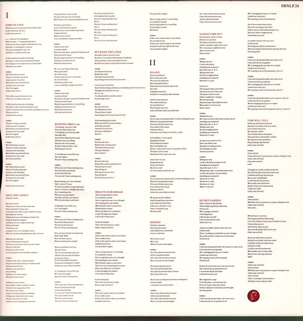 T'PAU - Rage - Lp