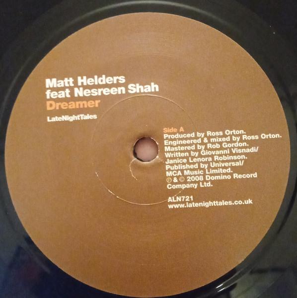 Matt Helders Featuring Nesreen Shah (Arctic Monkeys) - Dreamer - 7 Inch