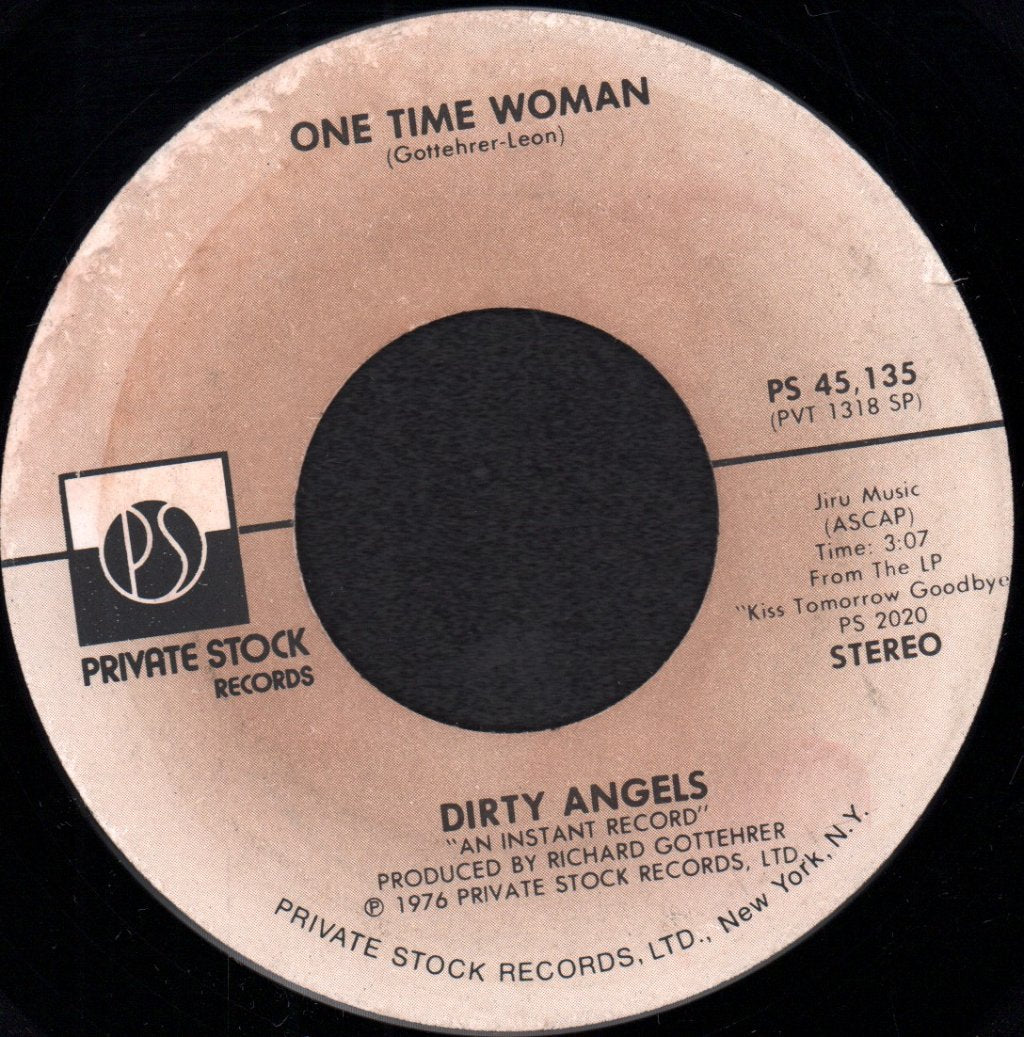 Dirty Angels - Tell Me - 7 Inch