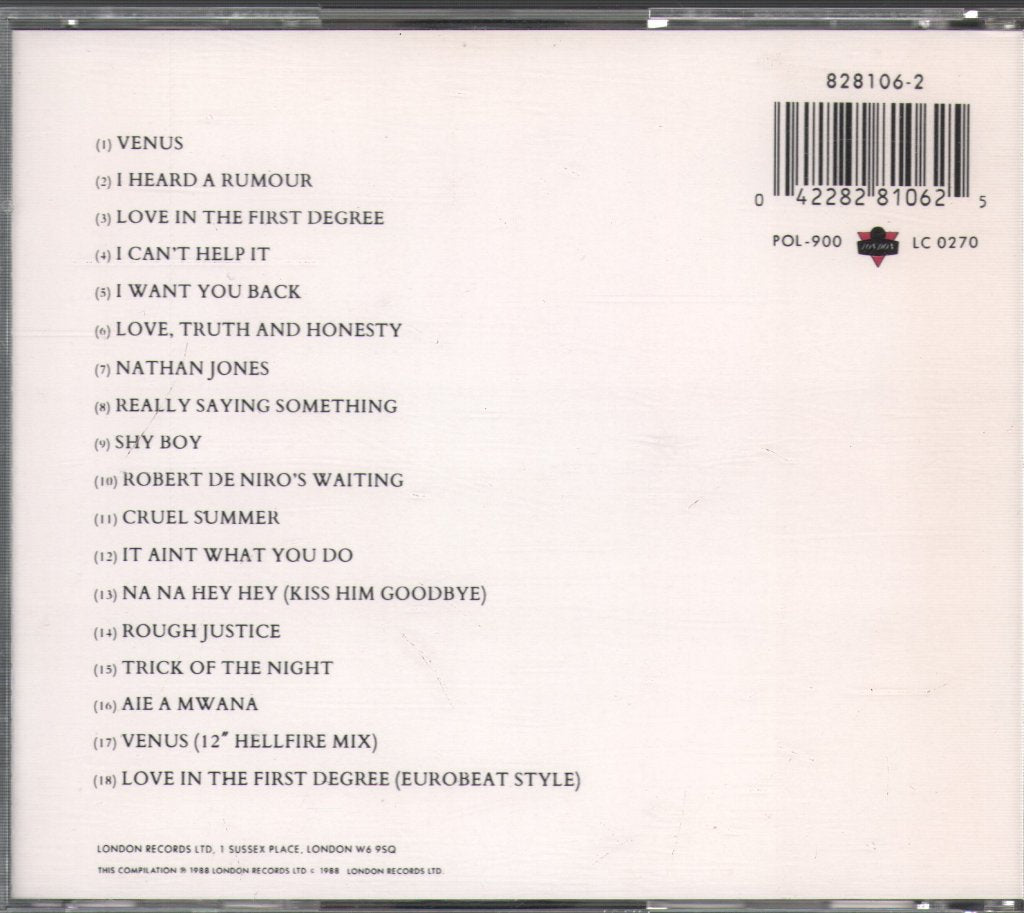Bananarama - Greatest Hits Collection - Cd