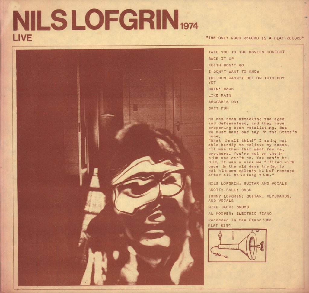 Nils Lofgren - Live - Lp