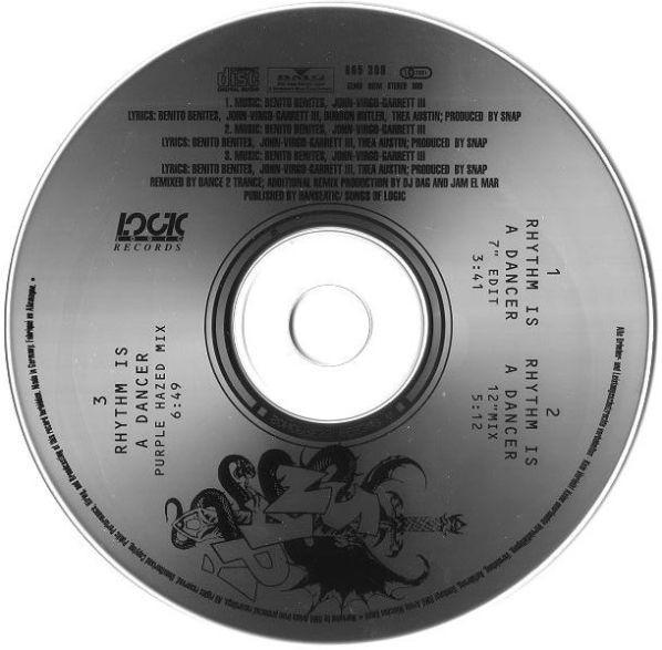 Snap! - Rhythm Is A Dancer - Cd