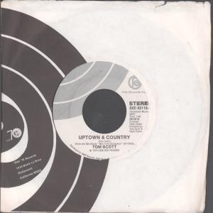Tom Scott - Uptown And Country - 7 Inch