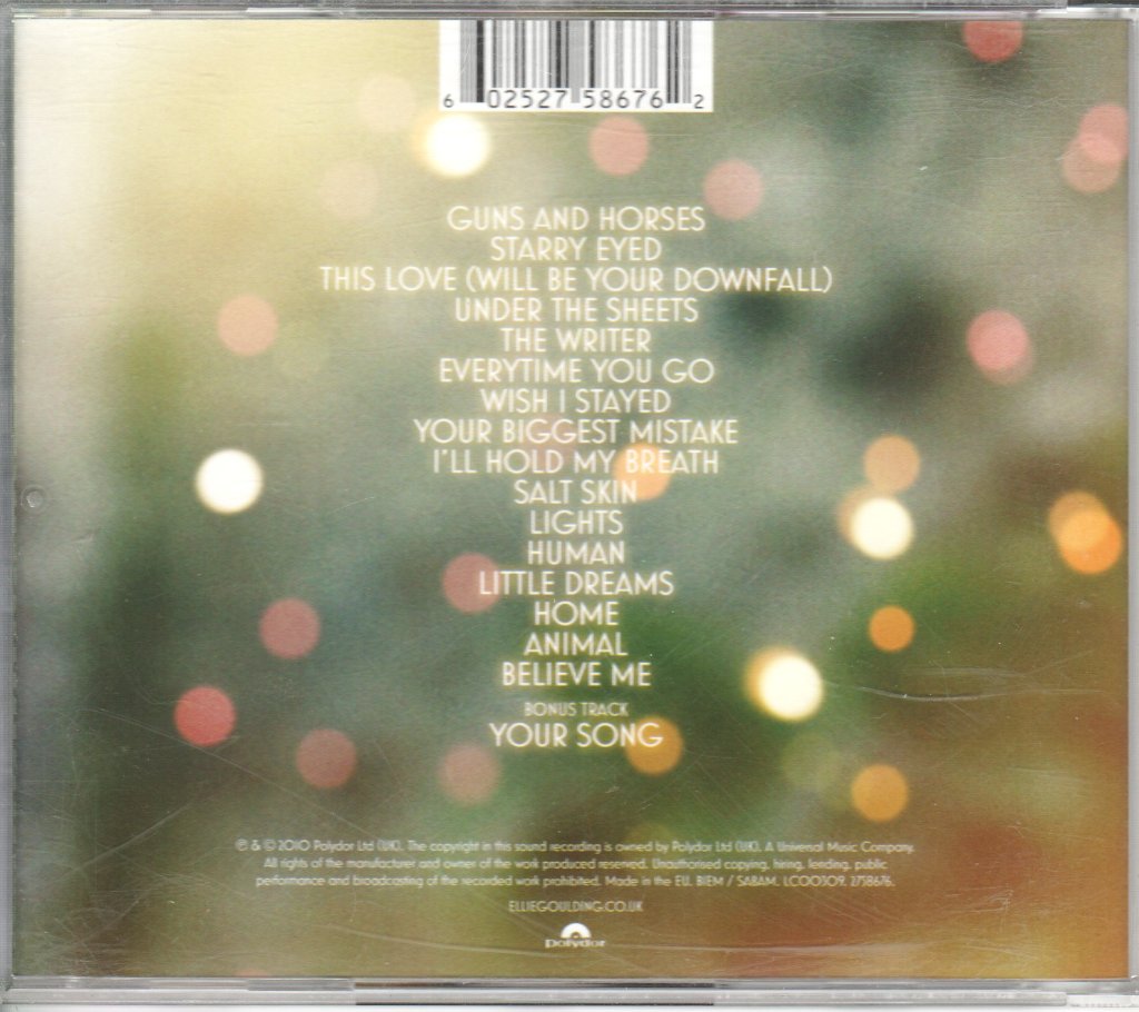 Ellie Goulding - Bright Lights - Cd