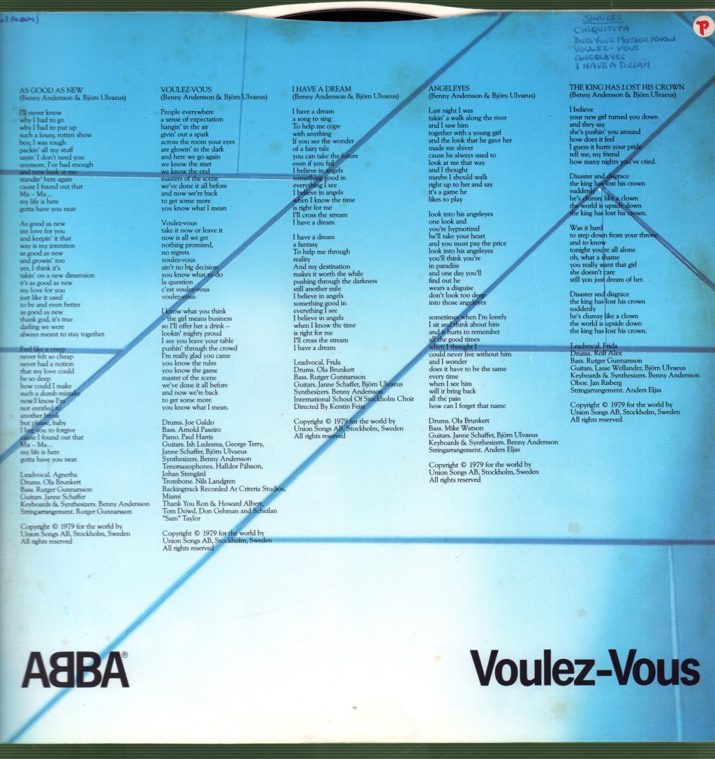 ABBA - Voulez-Vous - Lp