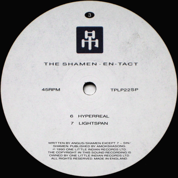 Shamen - En-Tact - Double 12 Inch