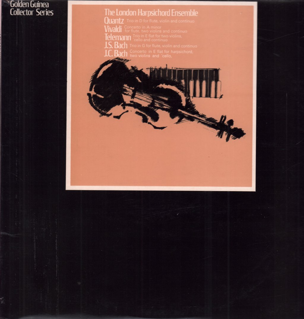 London Harpsichord Ensemble - Quantz Vivaldi Telemann J.S. Bach J.C. Bach - Lp