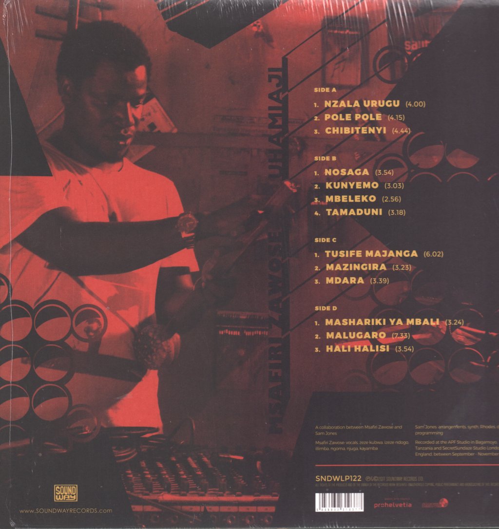 Msafiri Zawose - Uhamiaji - Double Lp