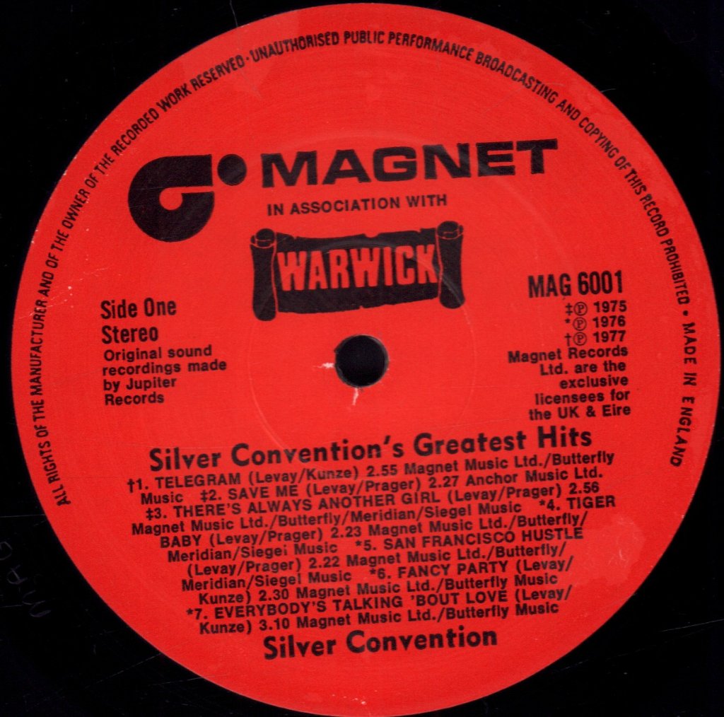 Silver Convention - Greatest Hits - Lp