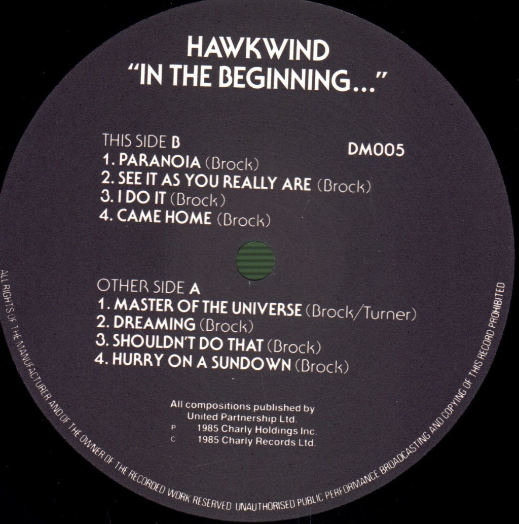 Hawkwind - In The Beginning... - Lp