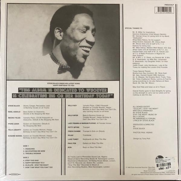 Steve Dudu Black - Happy Birthday To 'U' - Lp