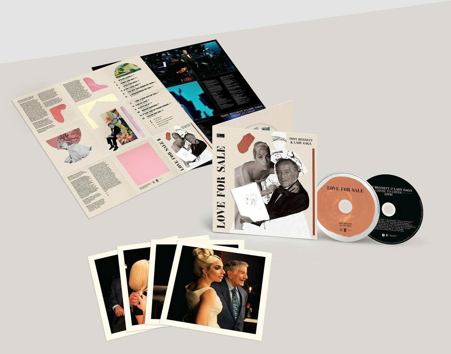 Tony Bennett and Lady Gaga - Love For Sale - Double Cd