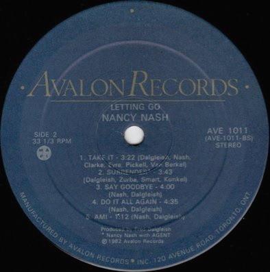 Nancy Nash - Letting Go - Lp