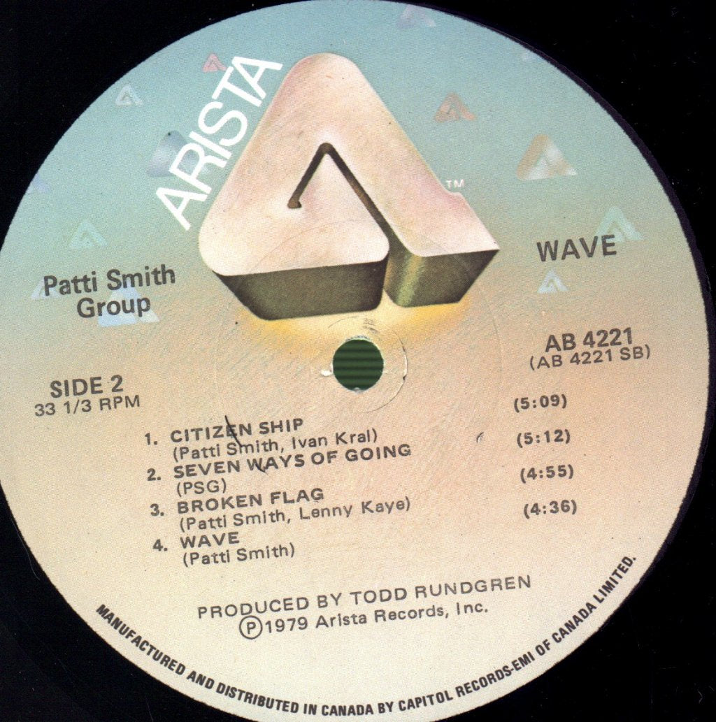 Patti Smith Group - Wave - Lp