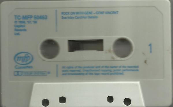 Gene Vincent - Rock On With Gene - Cassette