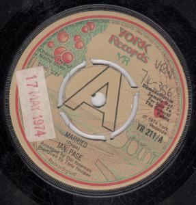 Ian Page - Married - 7 Inch