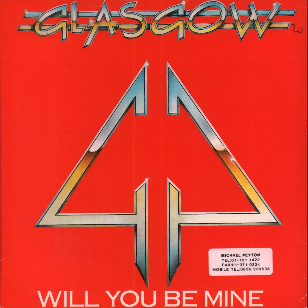Glasgow - Will You Be Mine - 7 Inch