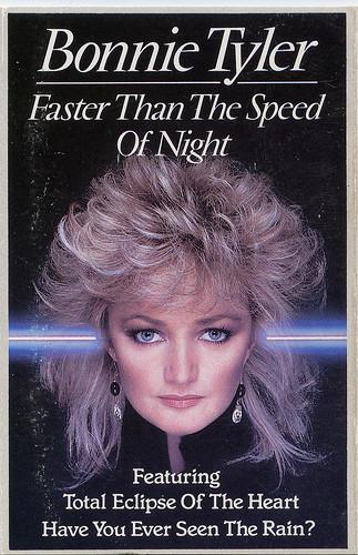 Bonnie Tyler - Faster Than the Speed of Night - Cassette