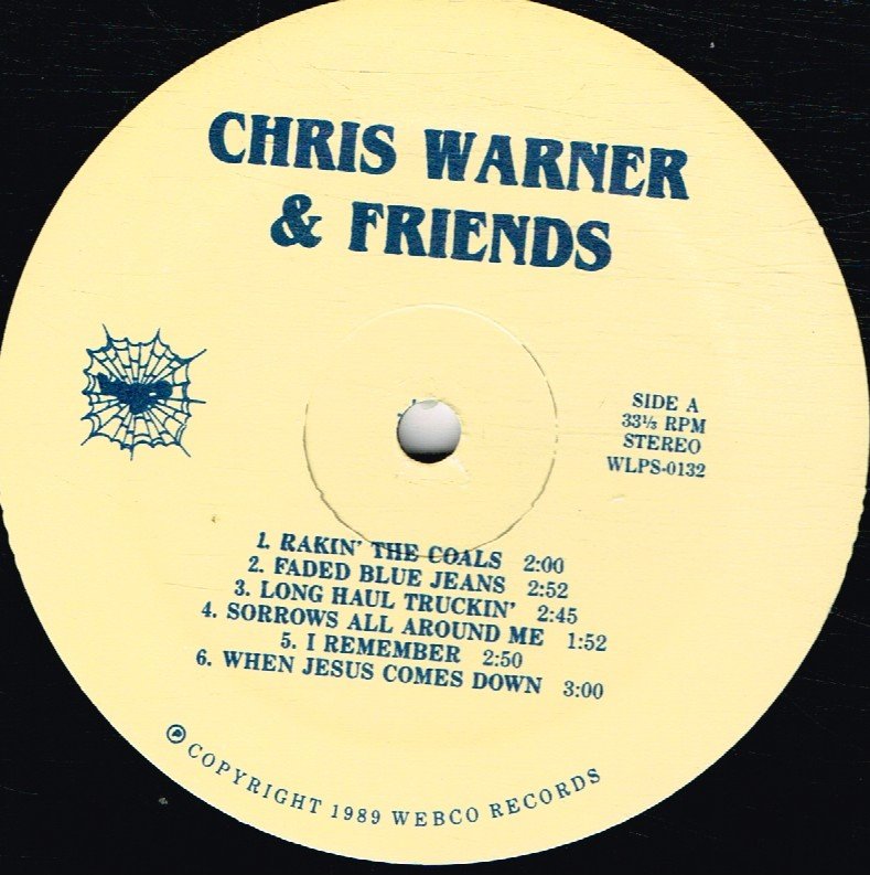 Chris Warner - Chris Warner & Friends - Lp
