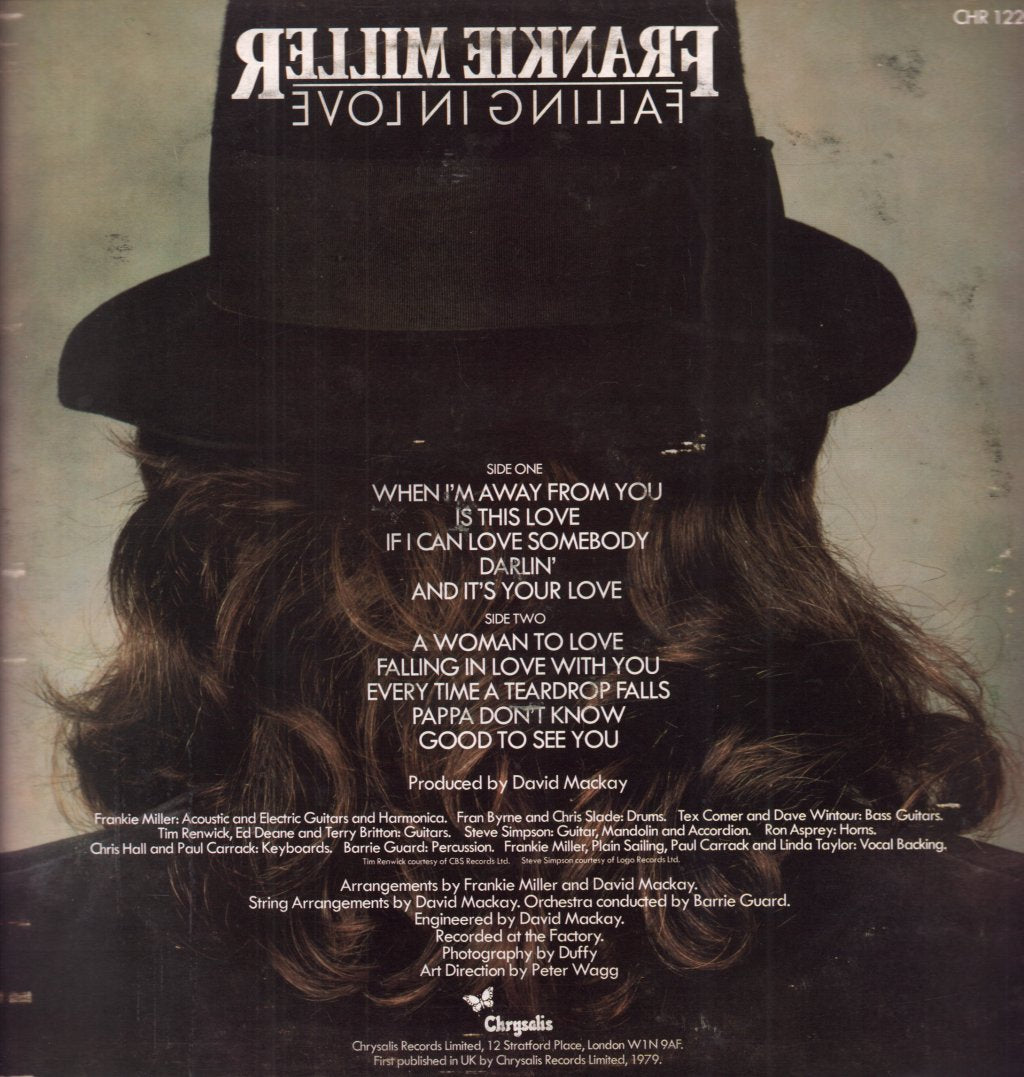 Frankie Miller - Falling In Love - Lp