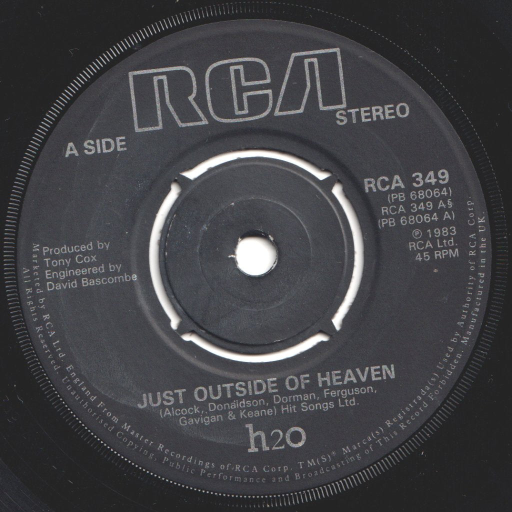 H2O - Just Outside Of Heaven - 7 Inch