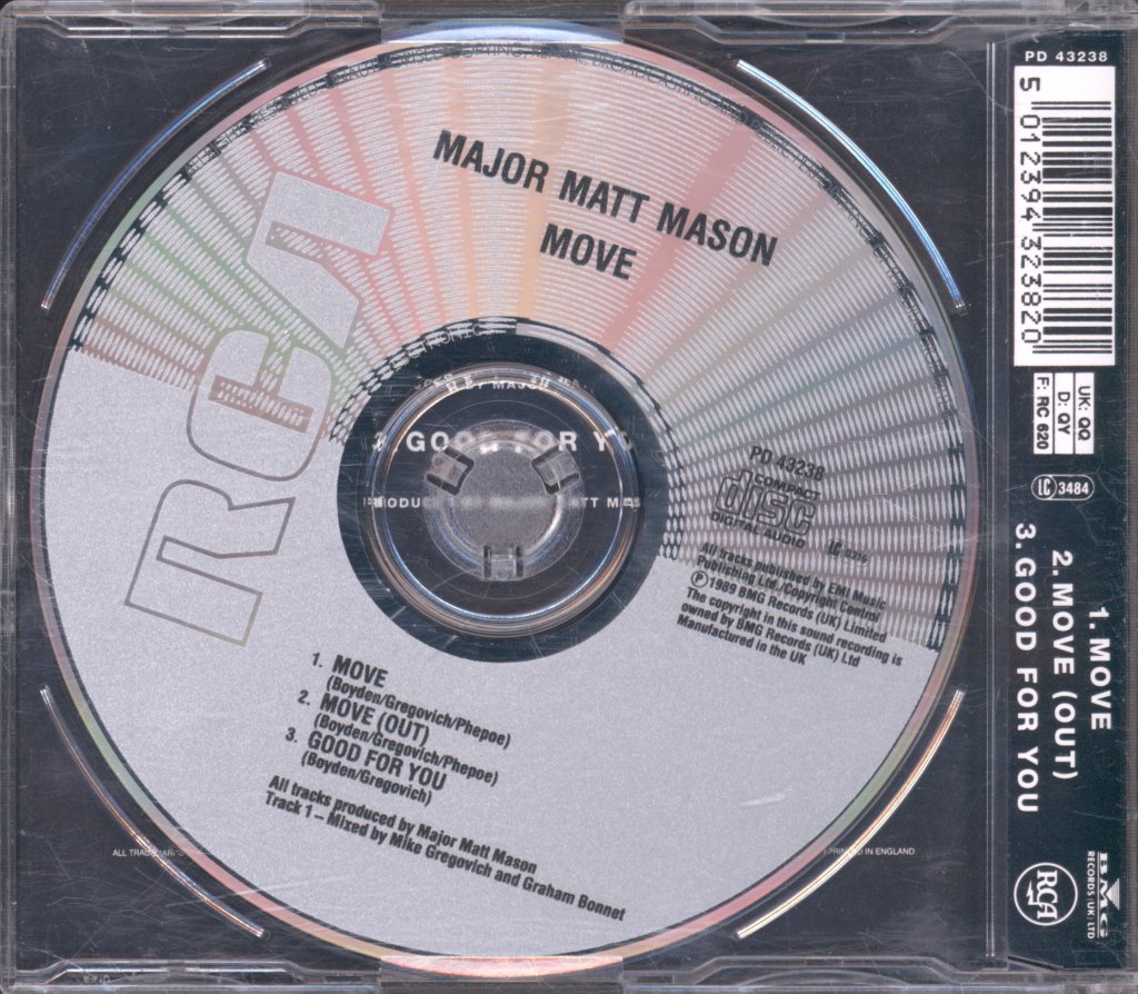 Major Matt Mason - Move - Cd