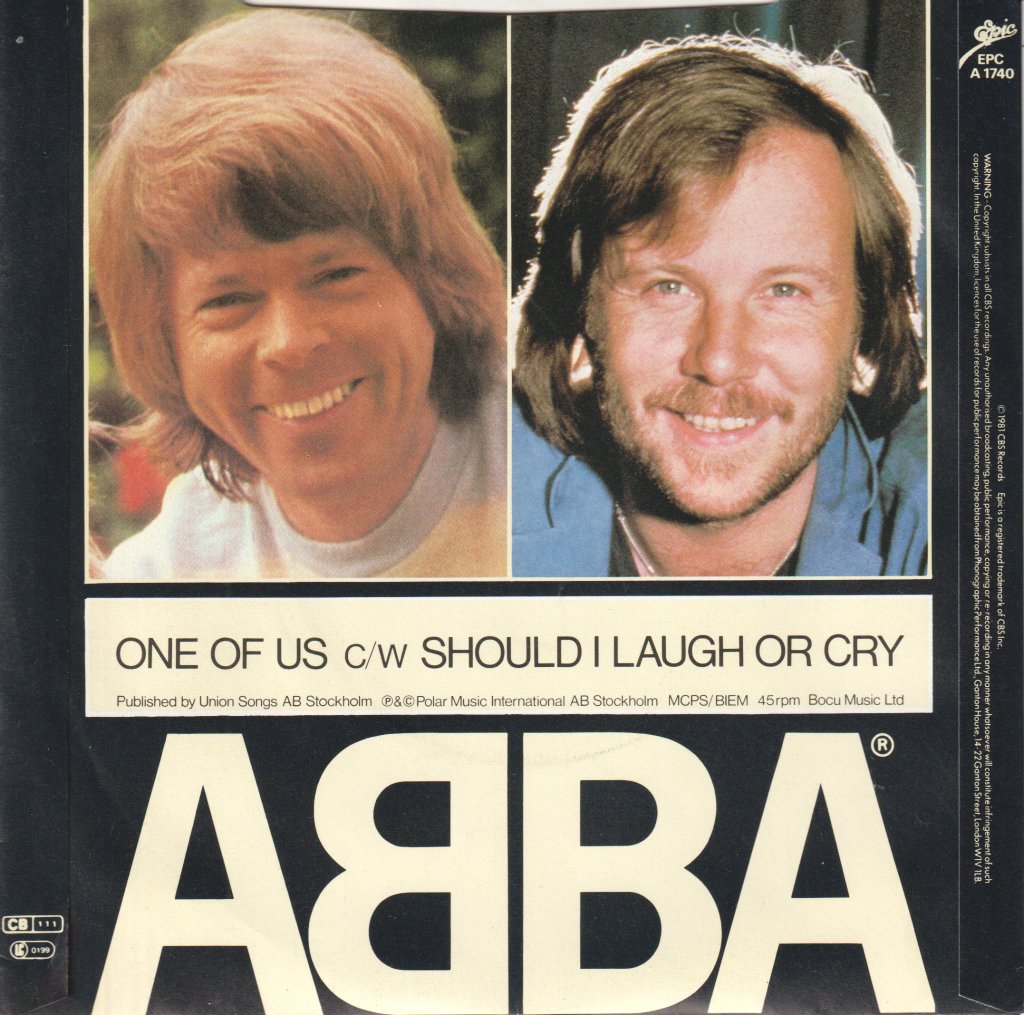 ABBA - One Of Us - 7 Inch
