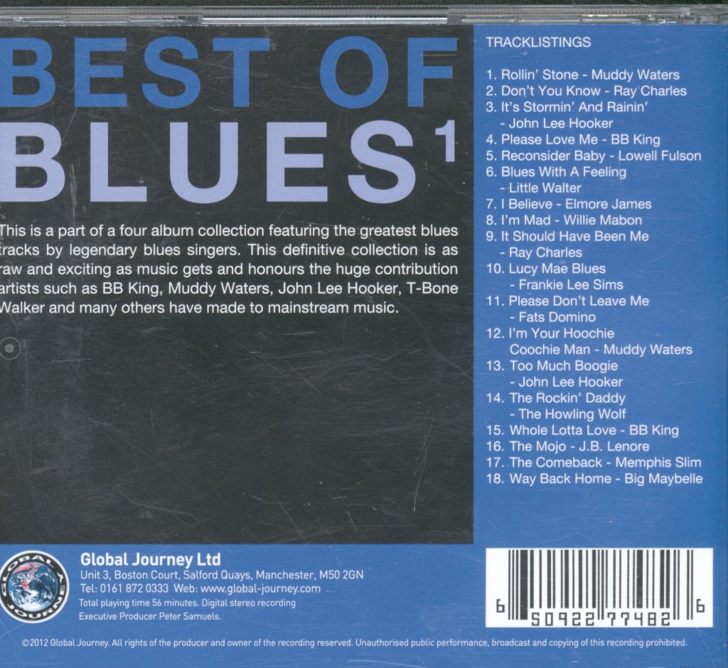 Various Artists - Best Of Blues 1 - Cd