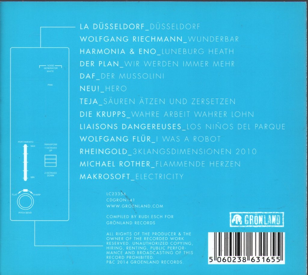 Various Artists - Electri_city (Elektronische_Musik_Aus_Düsseldorf) - Cd