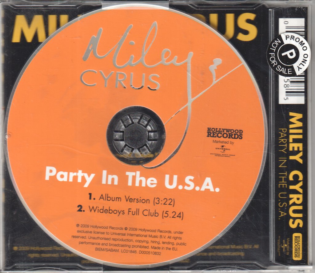 Miley Cyrus - Party In The U.S.A. - Cd
