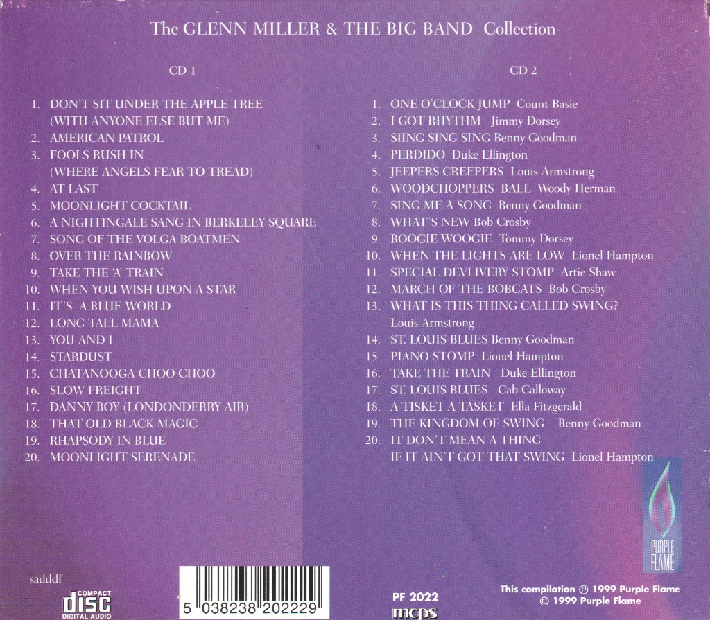 Glenn Miller - Glenn Miller And The Big Band Collection - Double Cd