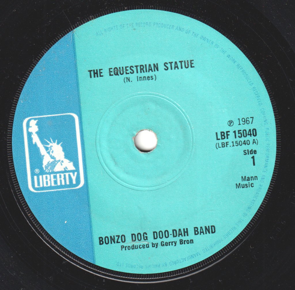 Bonzo Dog Doo Dah Band - Equestrian Statue - 7 Inch