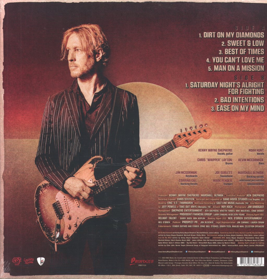 Kenny Wayne Shepherd - Dirt On My Diamonds Volume 1 - Lp