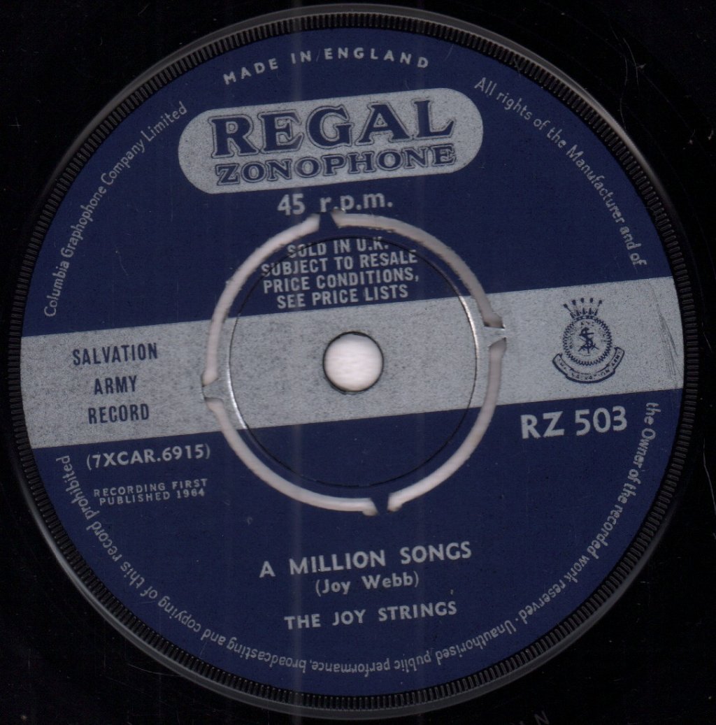 Joy Strings - A Million Songs - 7 Inch