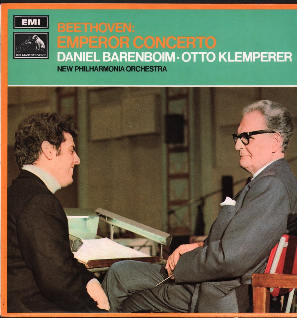 Daniel Barenboim / Otto Klemperer / New Philharmonia - Beethoven - Emperor Concerto - Lp