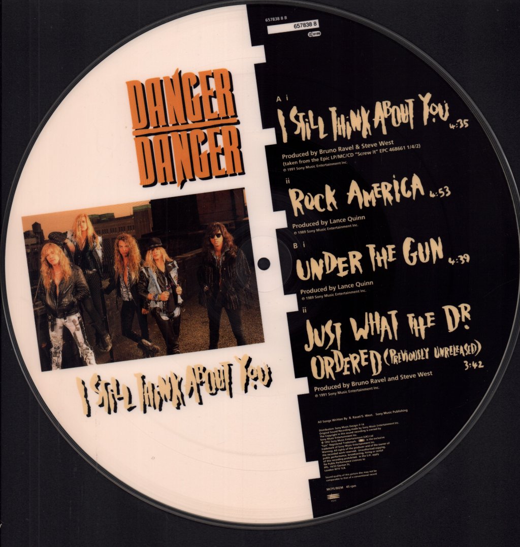 Danger Danger - I Still Think About You - 12 Inch