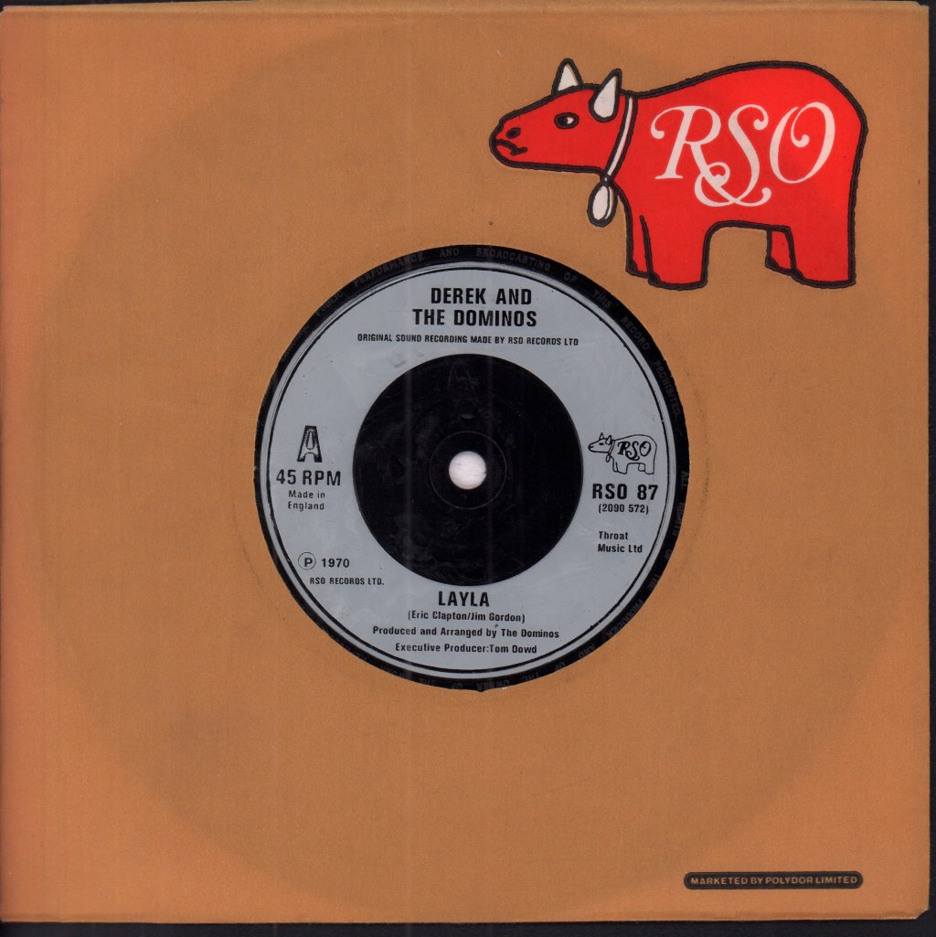 Derek And The Dominos - Layla - 7 Inch