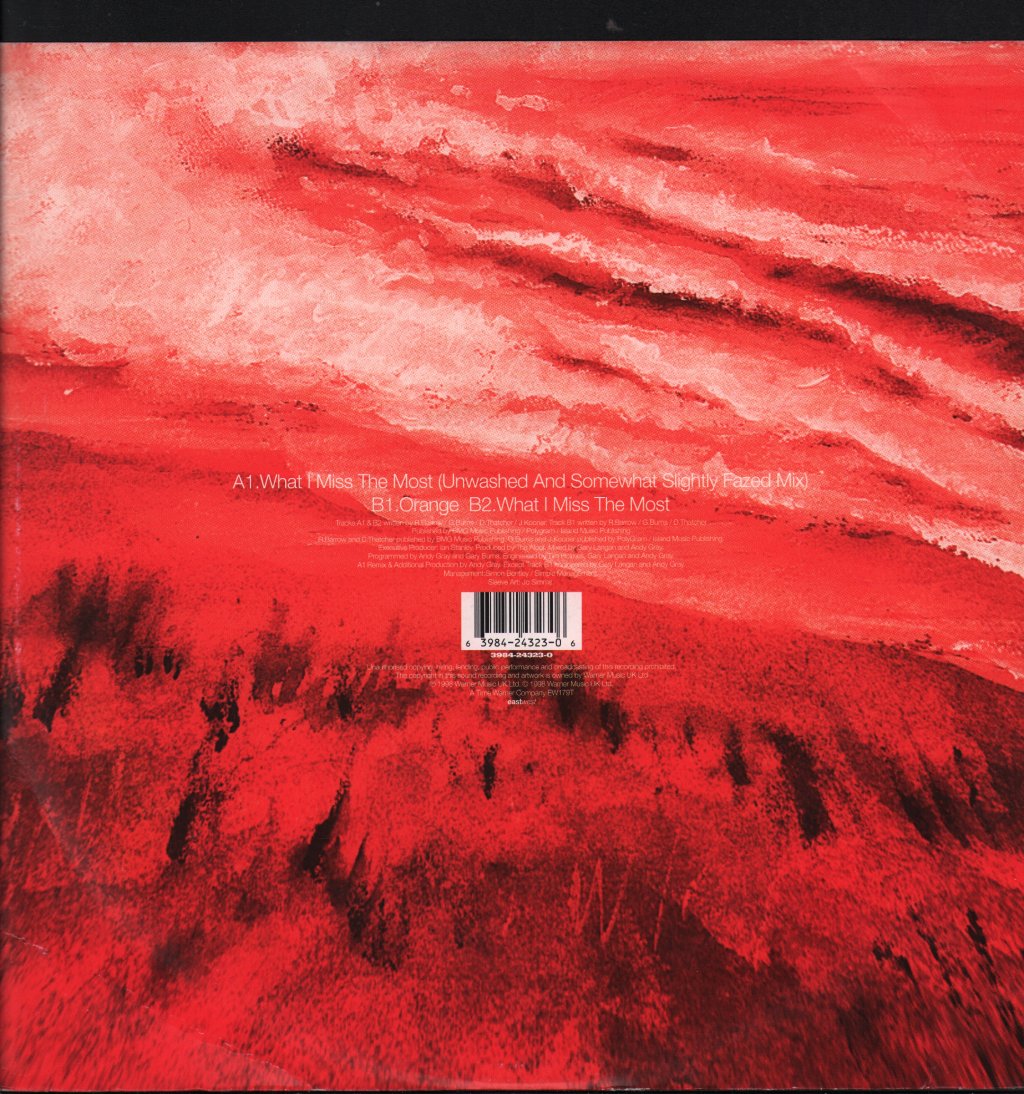 Aloof - What I Miss The Most - 12 Inch